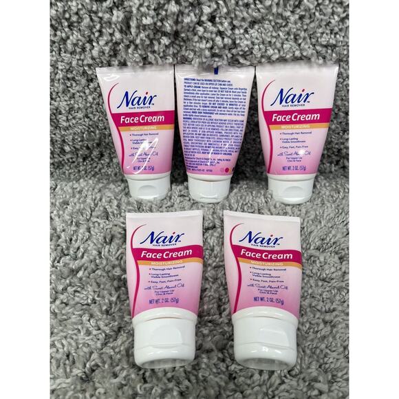 5X Nair Hair Remover Moisturizing Face Cream 2 oz Beauty Brand New - Picture 7 of 8